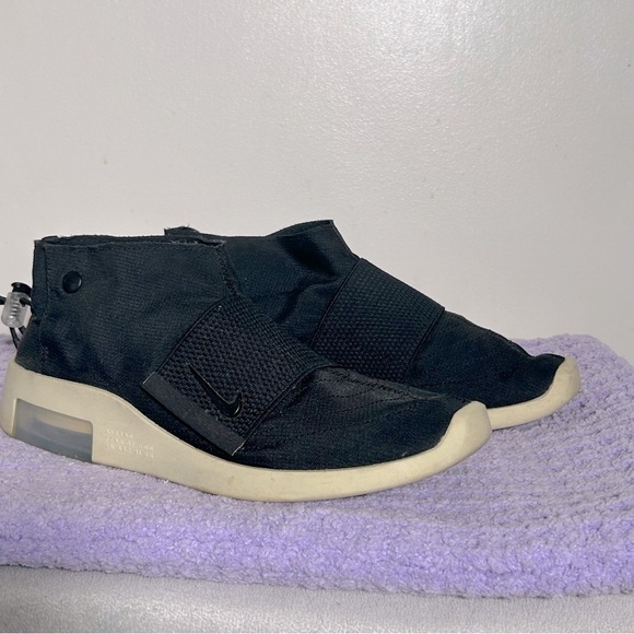 Fear of God x Nike Air Fear Of God Raid 'Black' Sneakers- Size 7 M/8.5 W - Picture 2 of 12